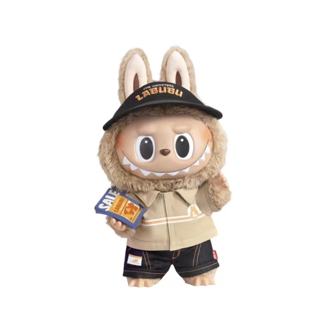 Pop Mart Labubu The Monsters The Naughty Cashier Vinyl Plush Doll