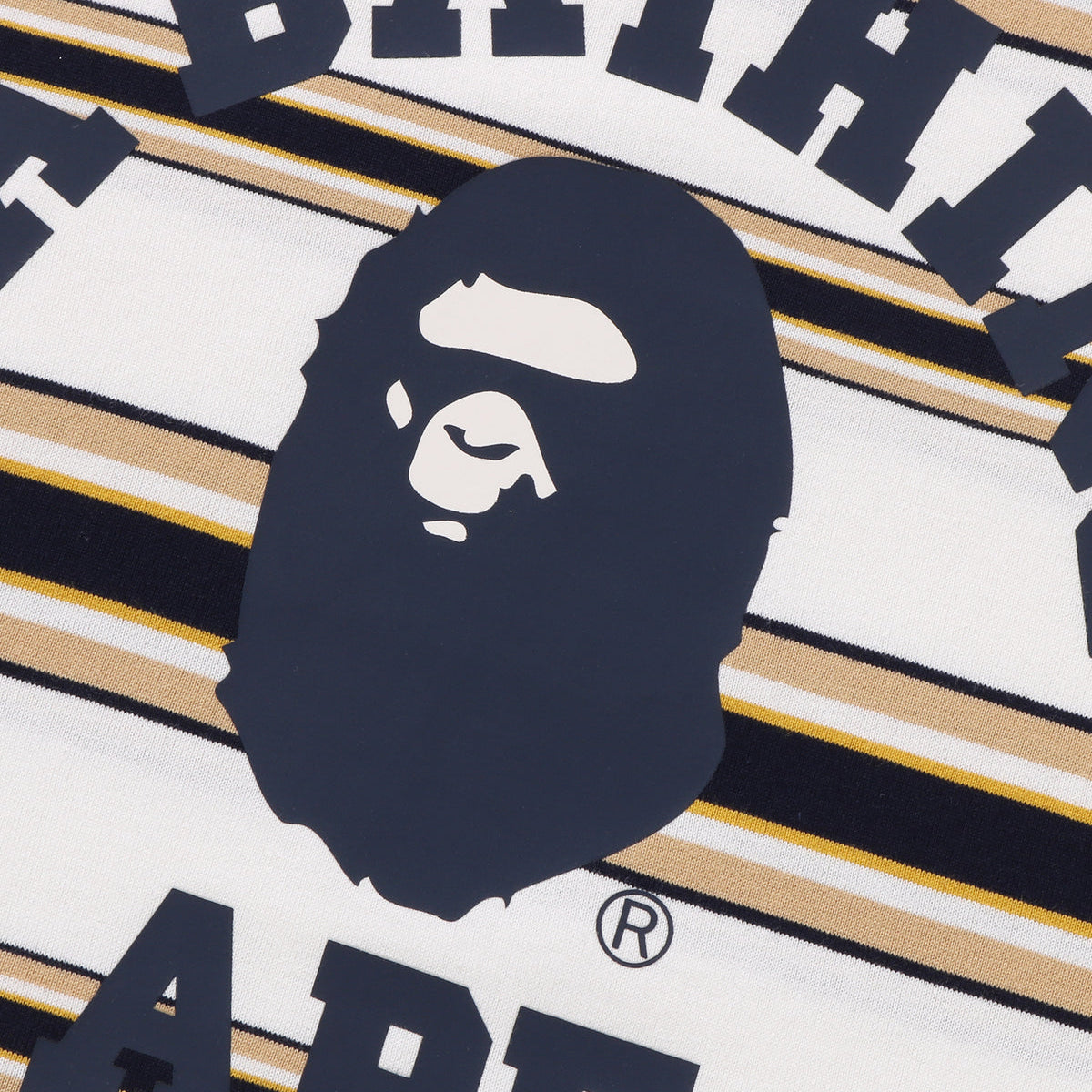 BAPE College Stripe Tee