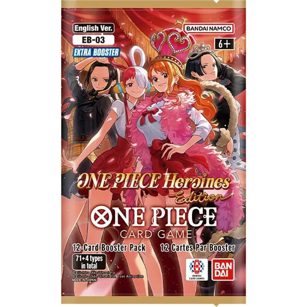 One Piece Card Game EB-03 Heroines Edition Single Booster Pack