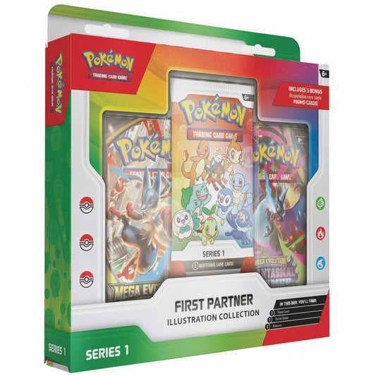 Pokémon TCG First Partner Illustration Collection – Series 1