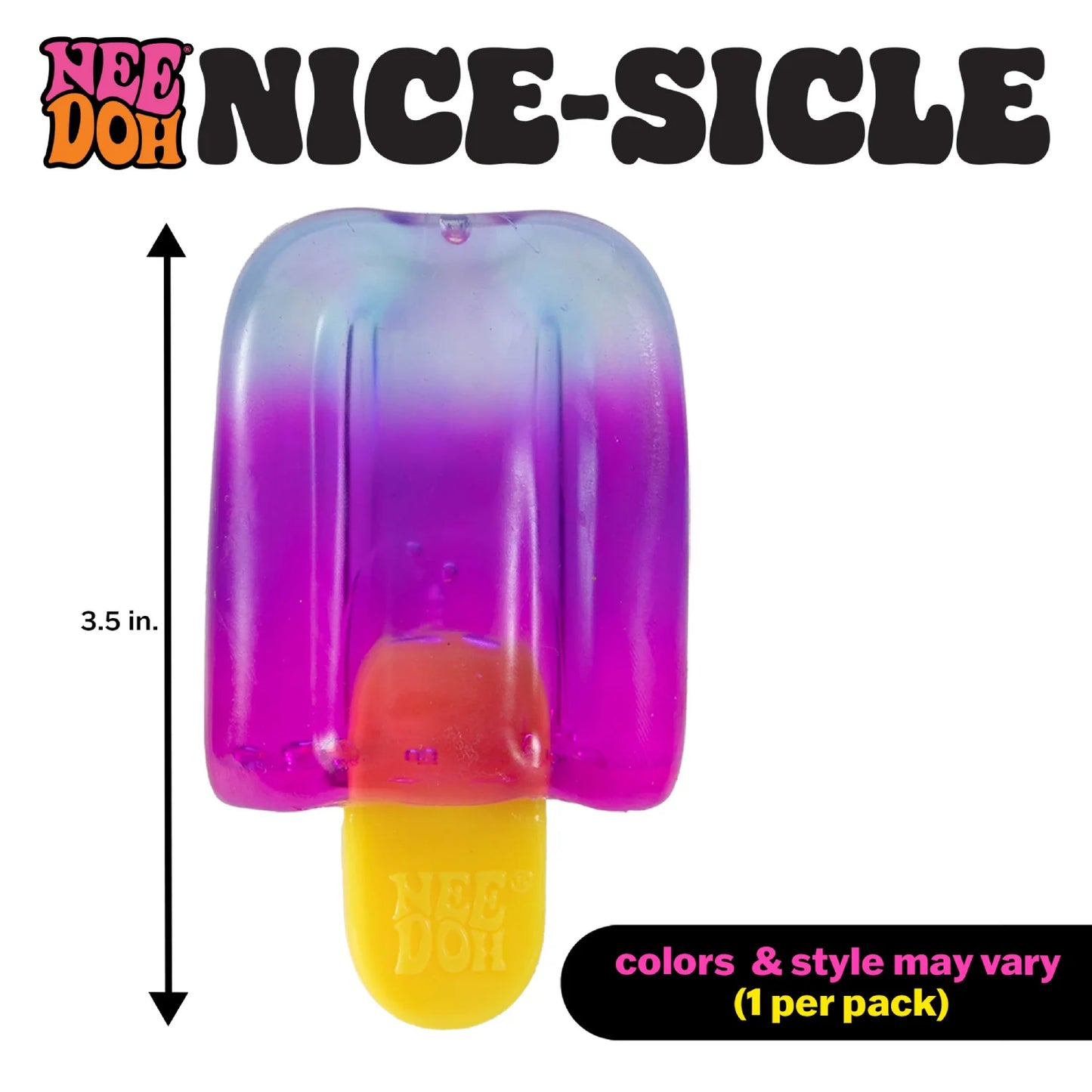 NeeDoh Nice-Sicle sensory fidget toy detail