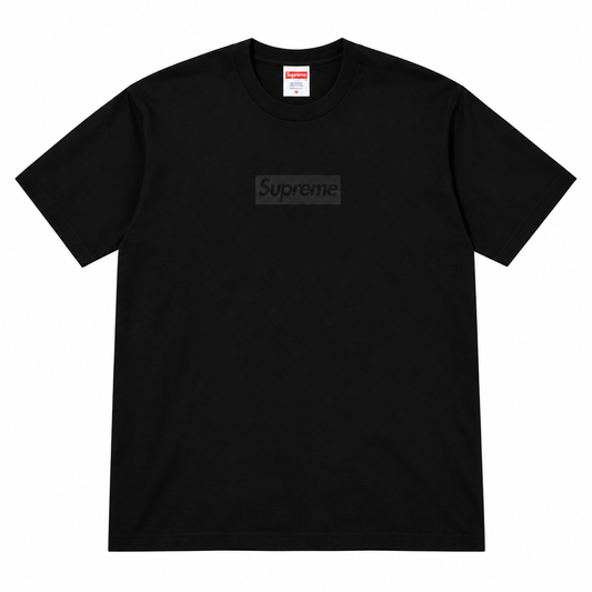 Supreme Tonal Box Logo Tee Black (23SS)
