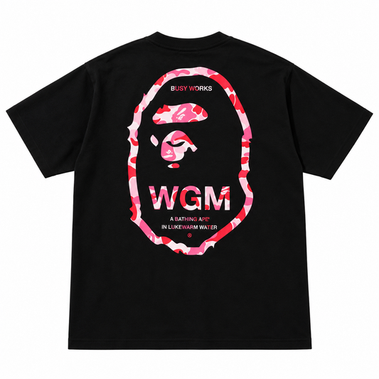 BAPE ABC Camo WGM Ape Head Tee