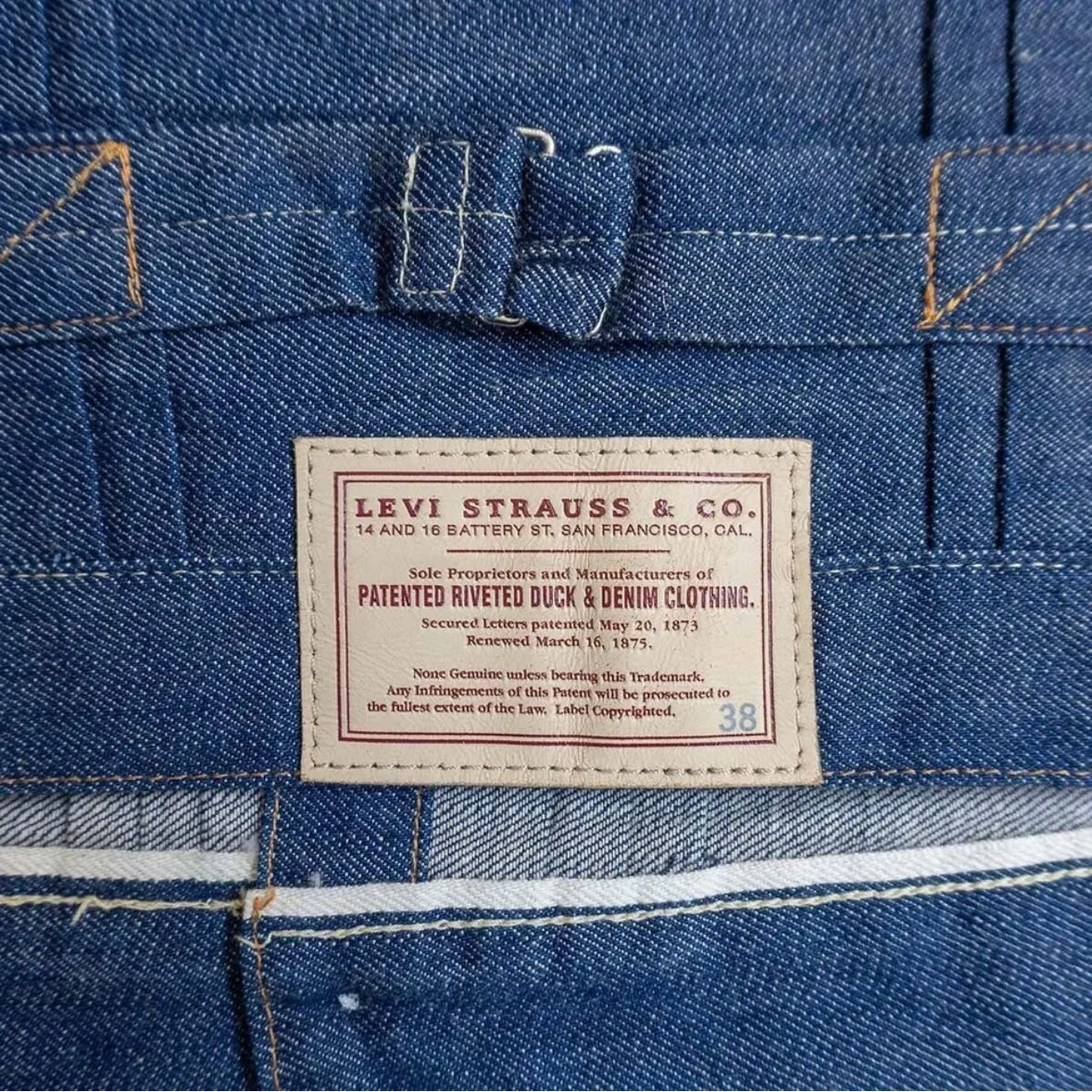 Levis LVC Denim Blue Jacket