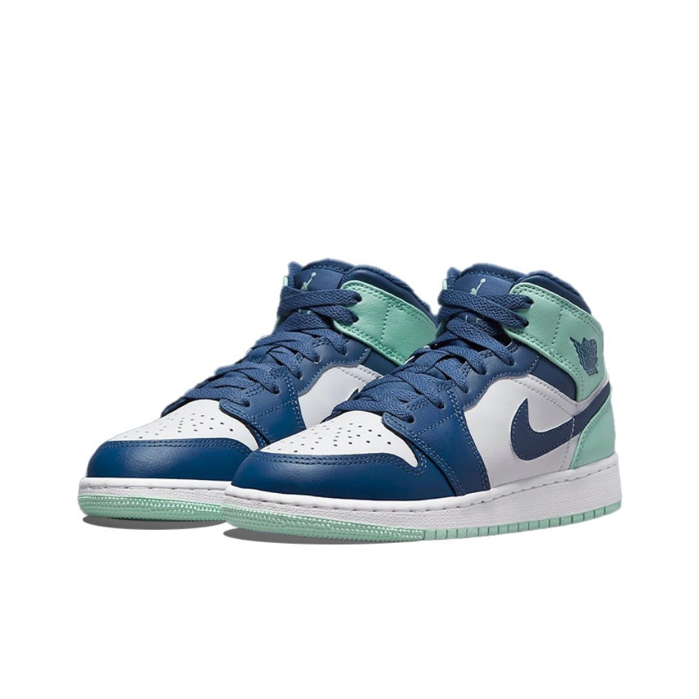 Jordan 1 Mid Mystic Navy Mint Foam (GS)