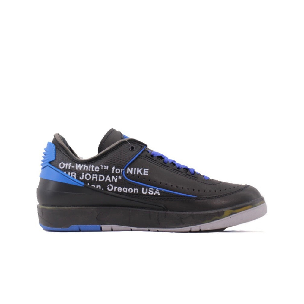 Jordan 2 Retro Low SP Off-White Black Blue