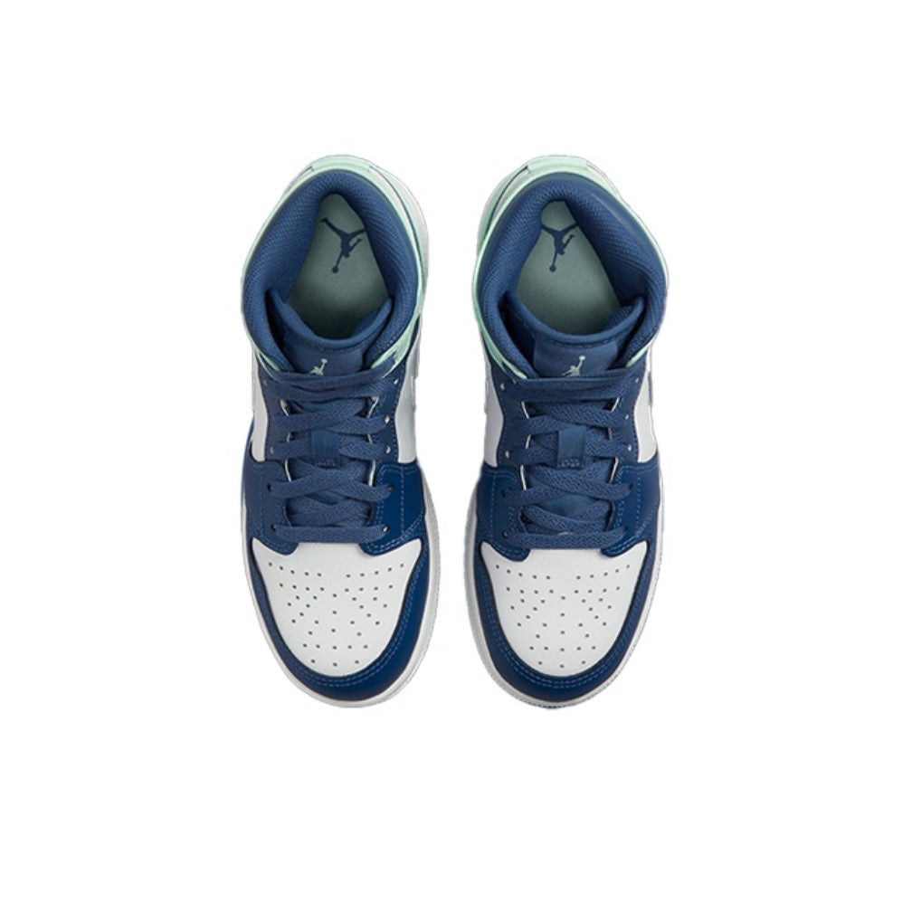 Jordan 1 Mid Mystic Navy Mint Foam (GS)