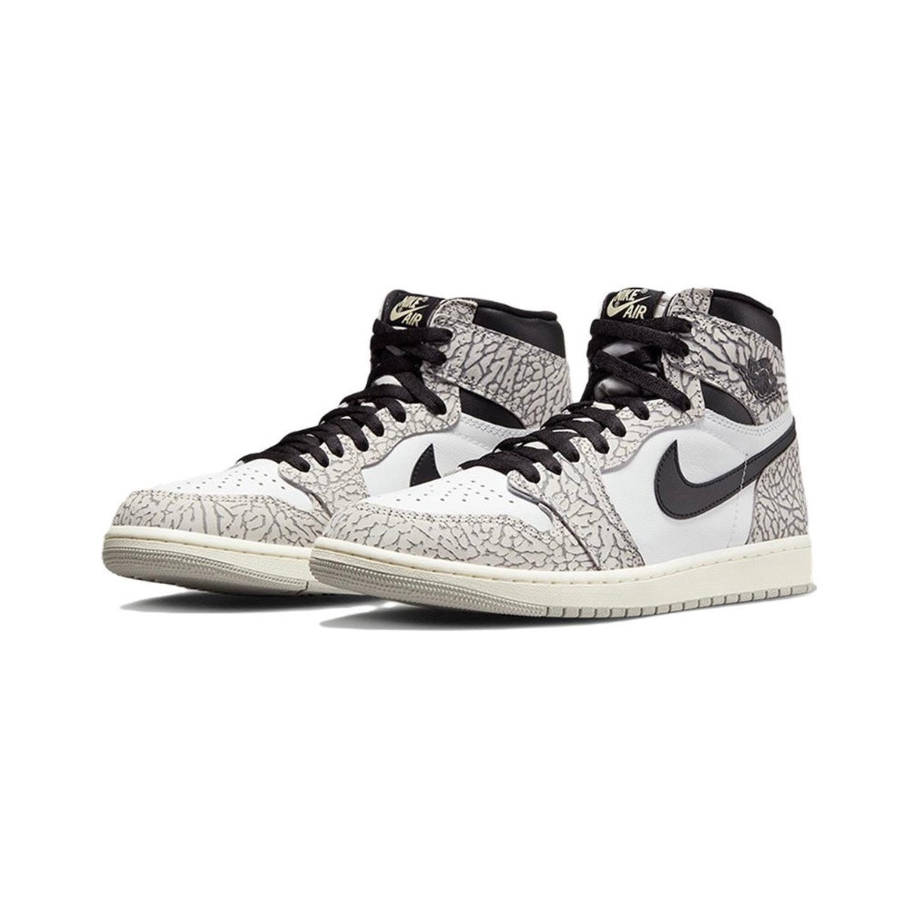 Jordan 1 Retro High OG White Cement