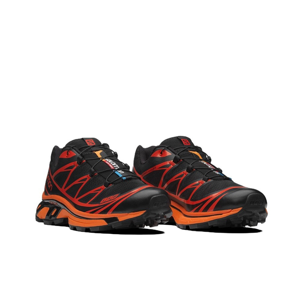 Salomon XT-6 Black Magnet Vibrant Orange