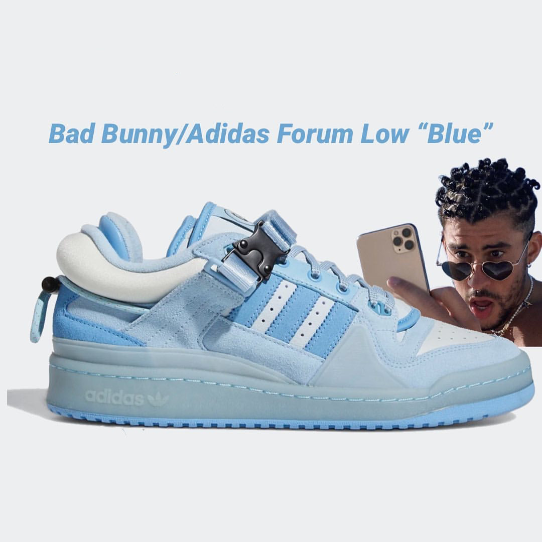 adidas Forum Buckle Low Bad Bunny Blue Tint