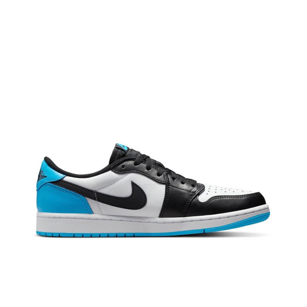 Jordan 1 Retro Low OG Black Dark Powder Blue