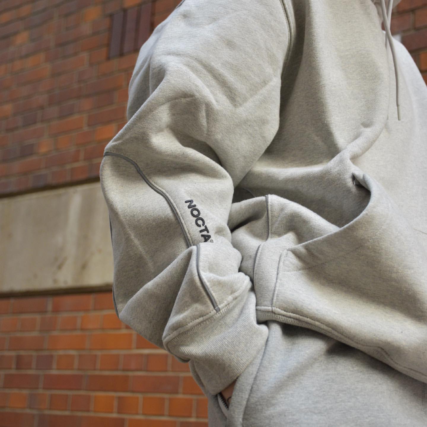 Nike x Drake NOCTA Cardinal Stock Hoodie Grey