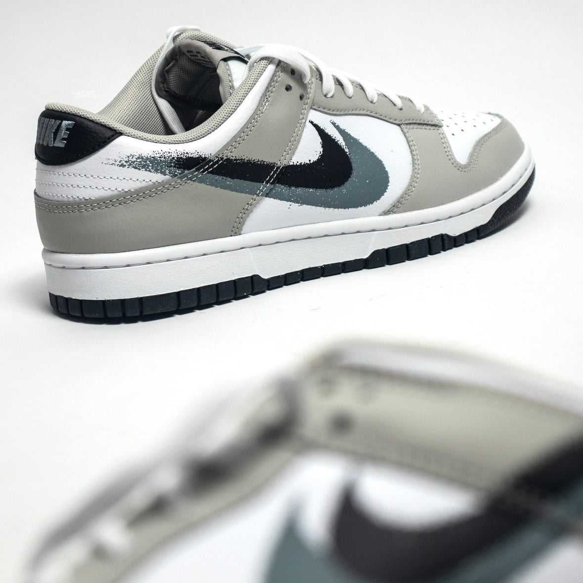 Nike Dunk Low Stencil Swoosh