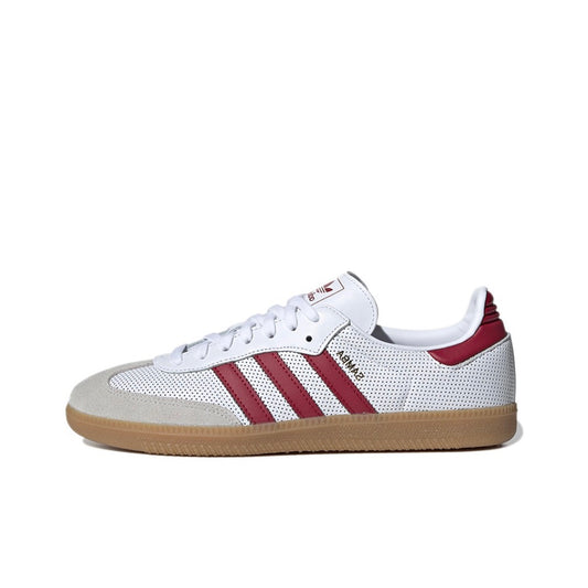 Samba OG 'White Collegiate Burgundy