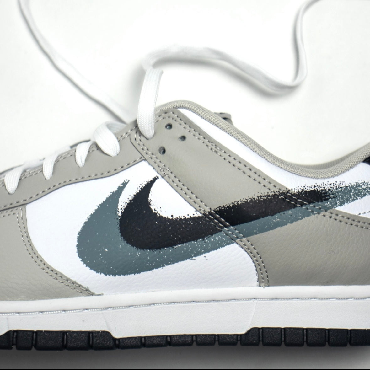 Nike Dunk Low Stencil Swoosh