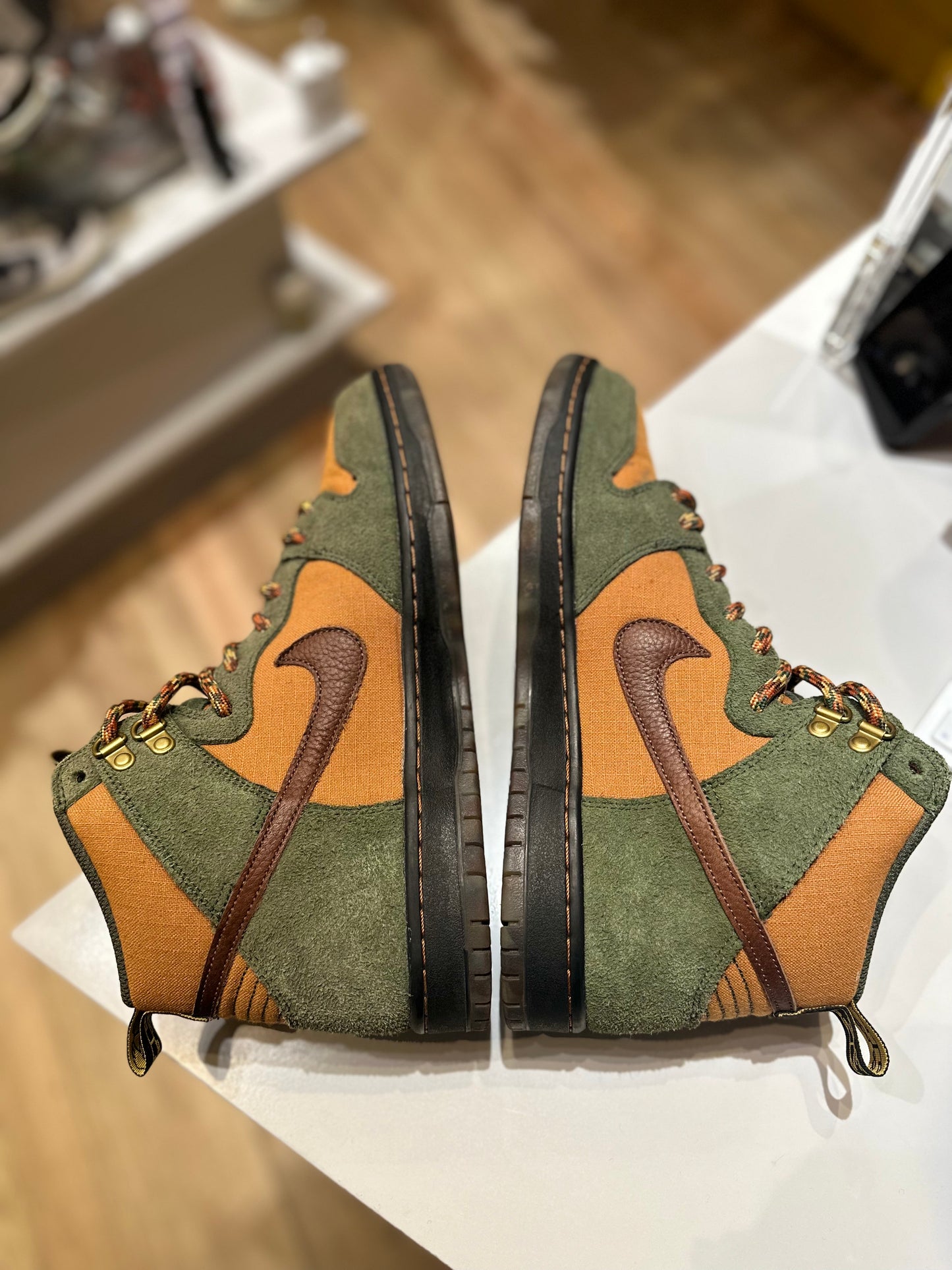 Nike SB Dunk High Pass~Port Work Boots Pre-Owned