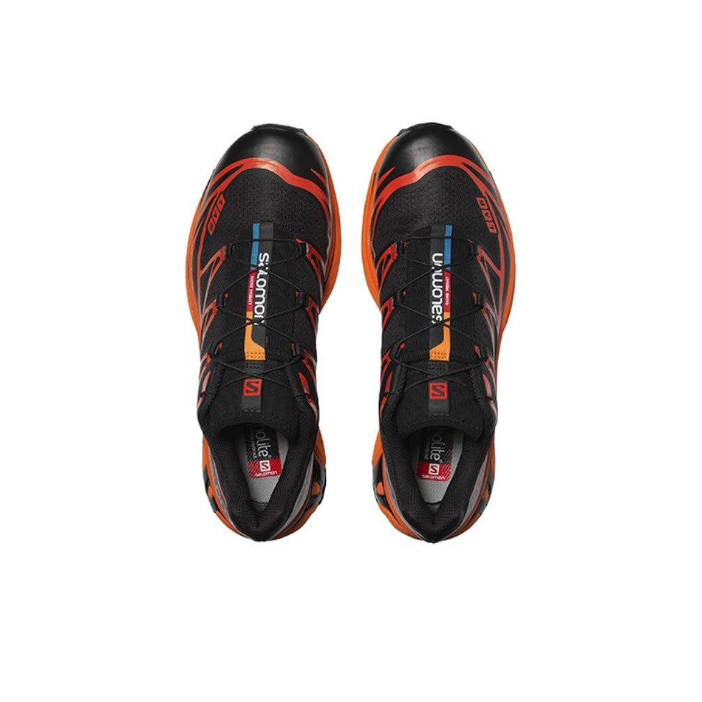 Salomon XT-6 Black Magnet Vibrant Orange