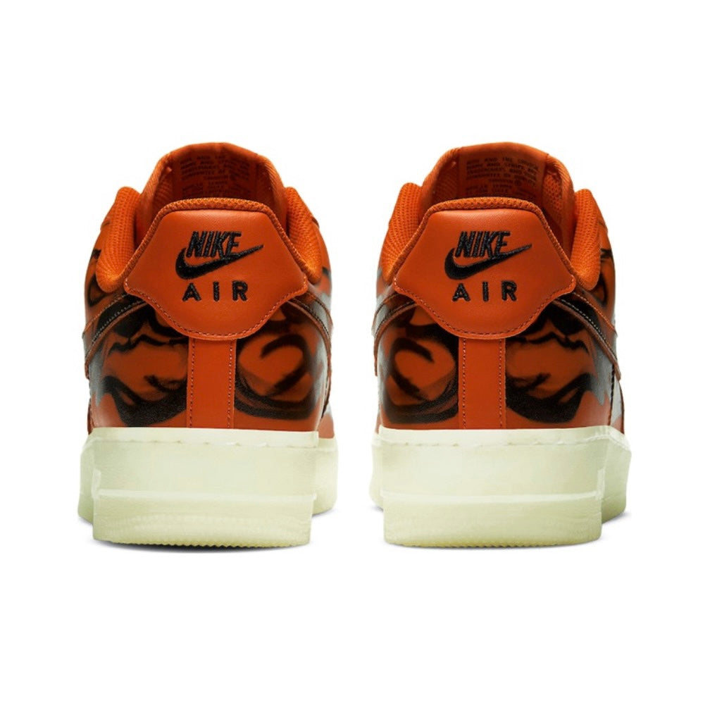 Nike Air Force 1 Low Orange Skeleton Halloween (2020)