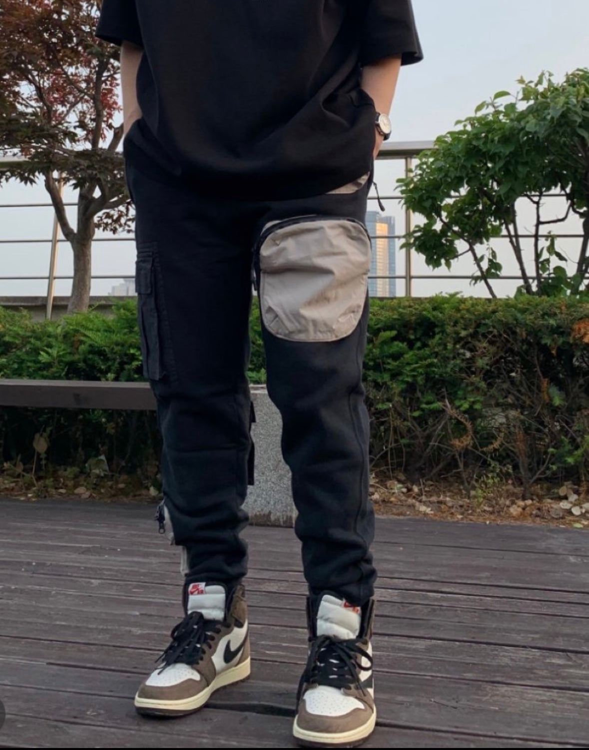 Travis Scott x Nike NRG AG Utility Sweatpants Black