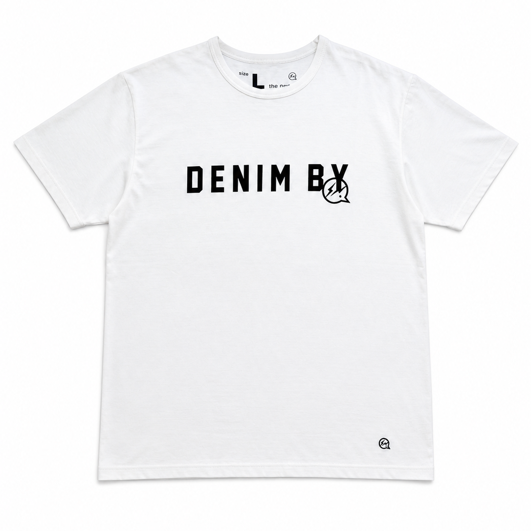 Fragment & Denim By Vanquish LOGO Tee (White)