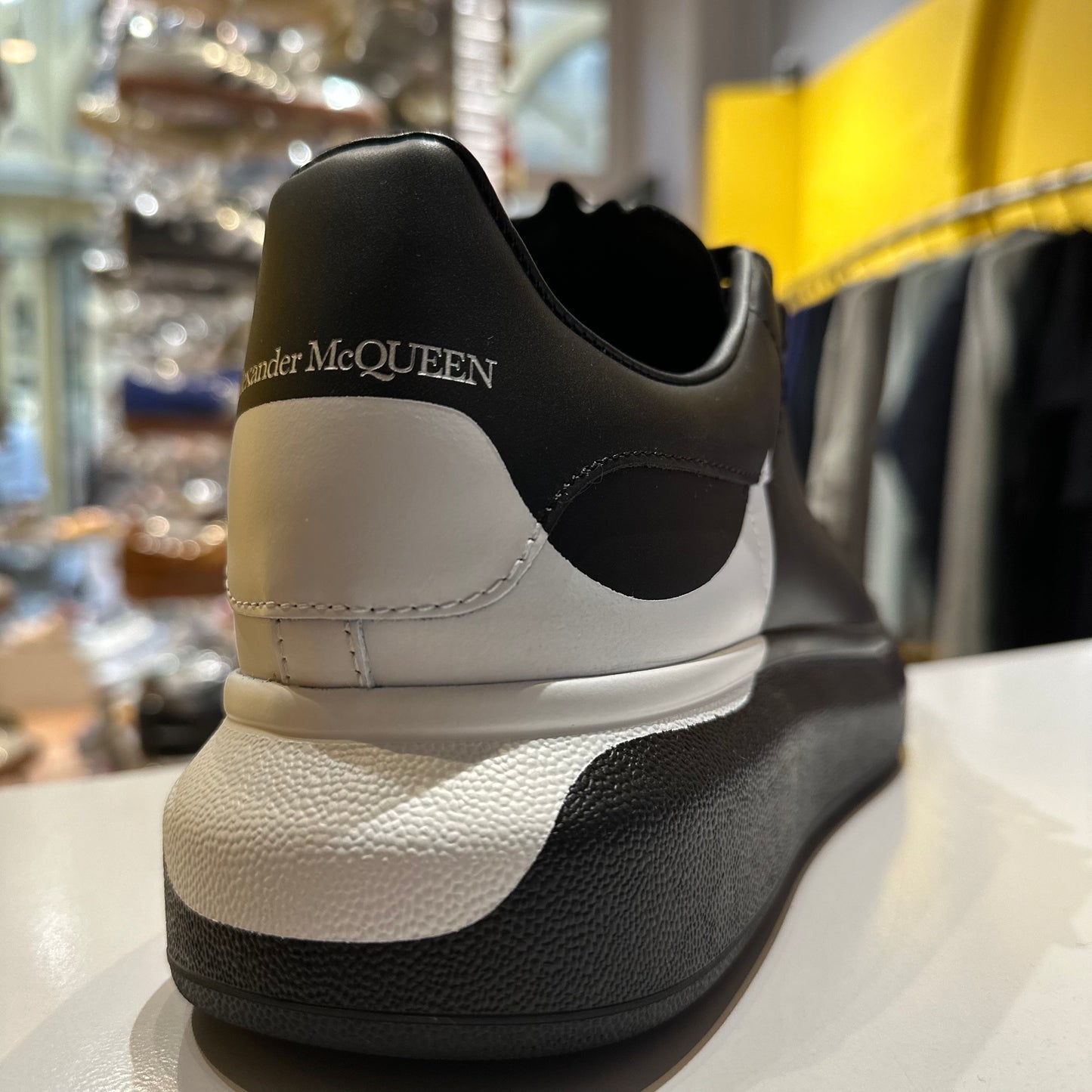 Alexander Mcqueen Larry Oversized Sneakers Black/White