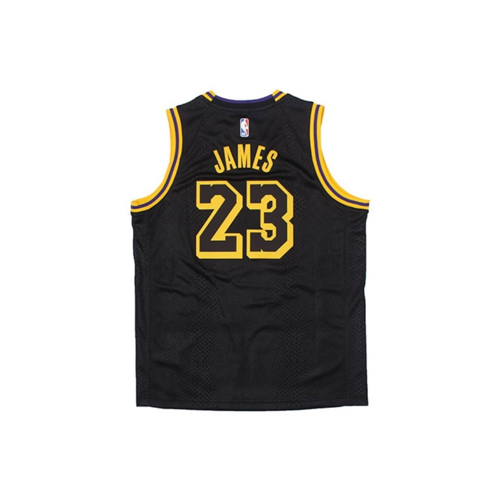 LA Lakers LeBron James Nike Swingman Mamba Edition Jersey