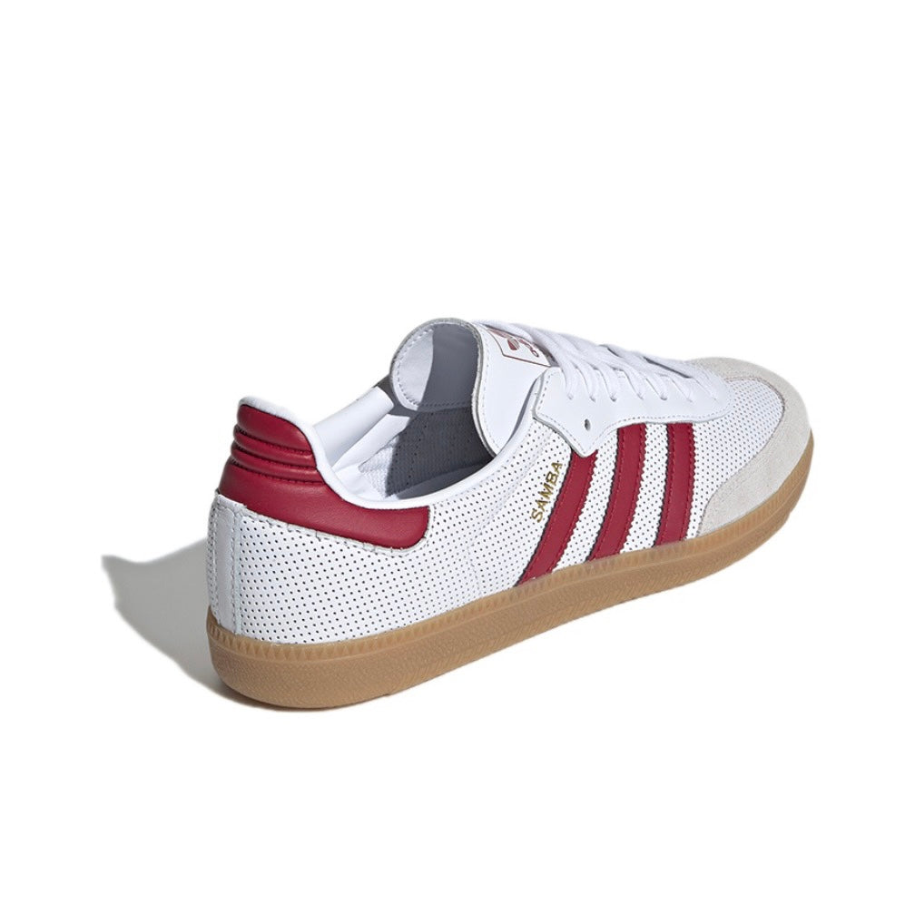 Samba OG 'White Collegiate Burgundy