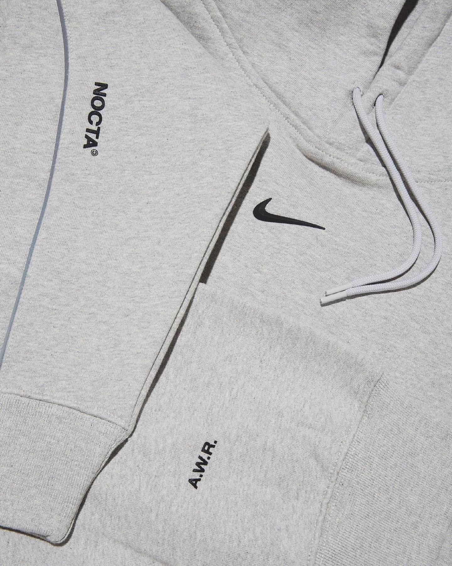 Nike x Drake NOCTA Cardinal Stock Hoodie Grey