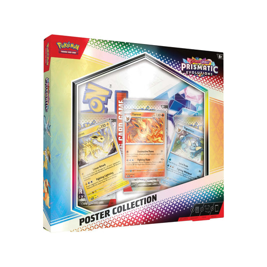 Pokemon TCG Scarlet & Violet - Prismatic Evolutions Poster Collection