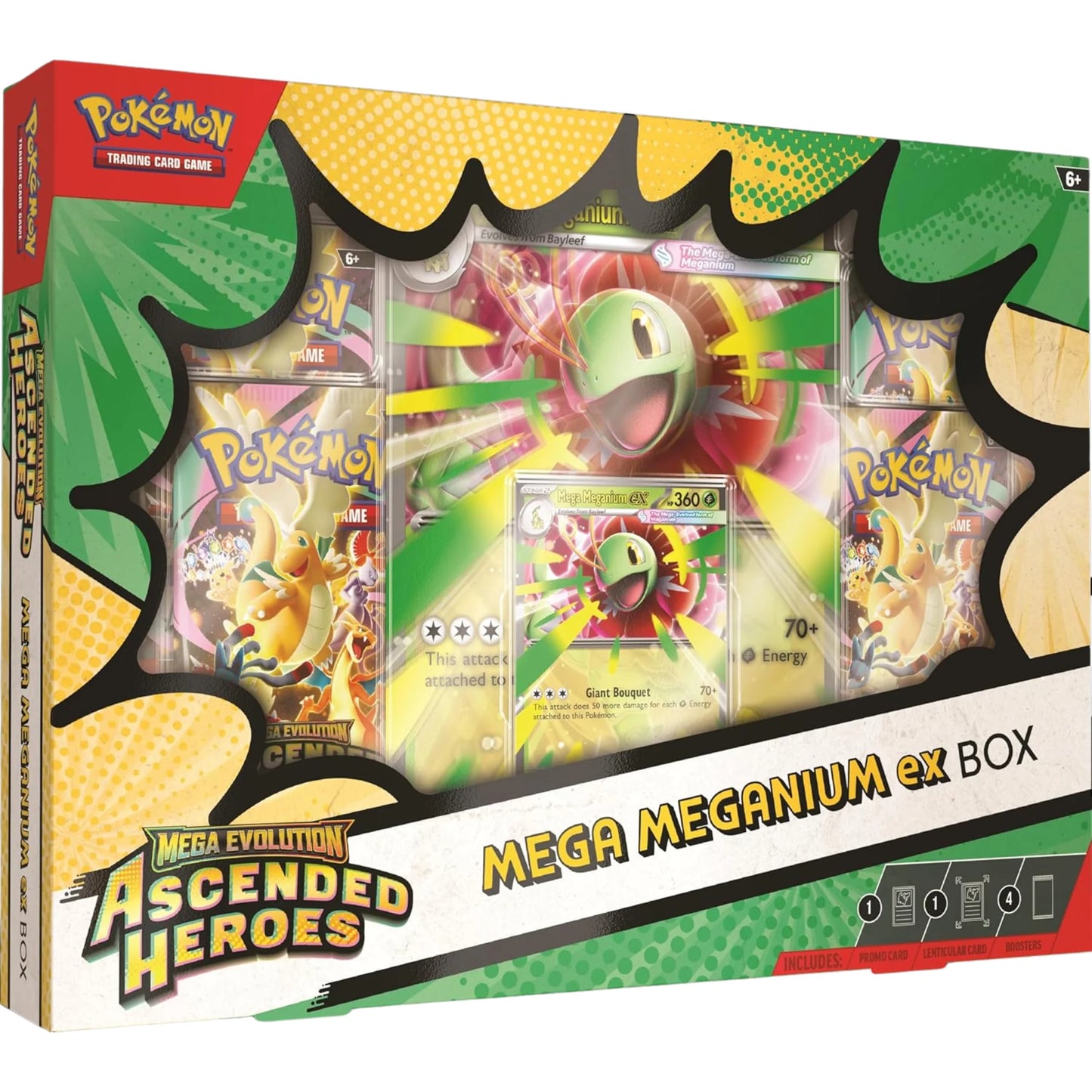 Pokemon TCG Mega Evolution Ascended Heroes Mega Meganium ex Box