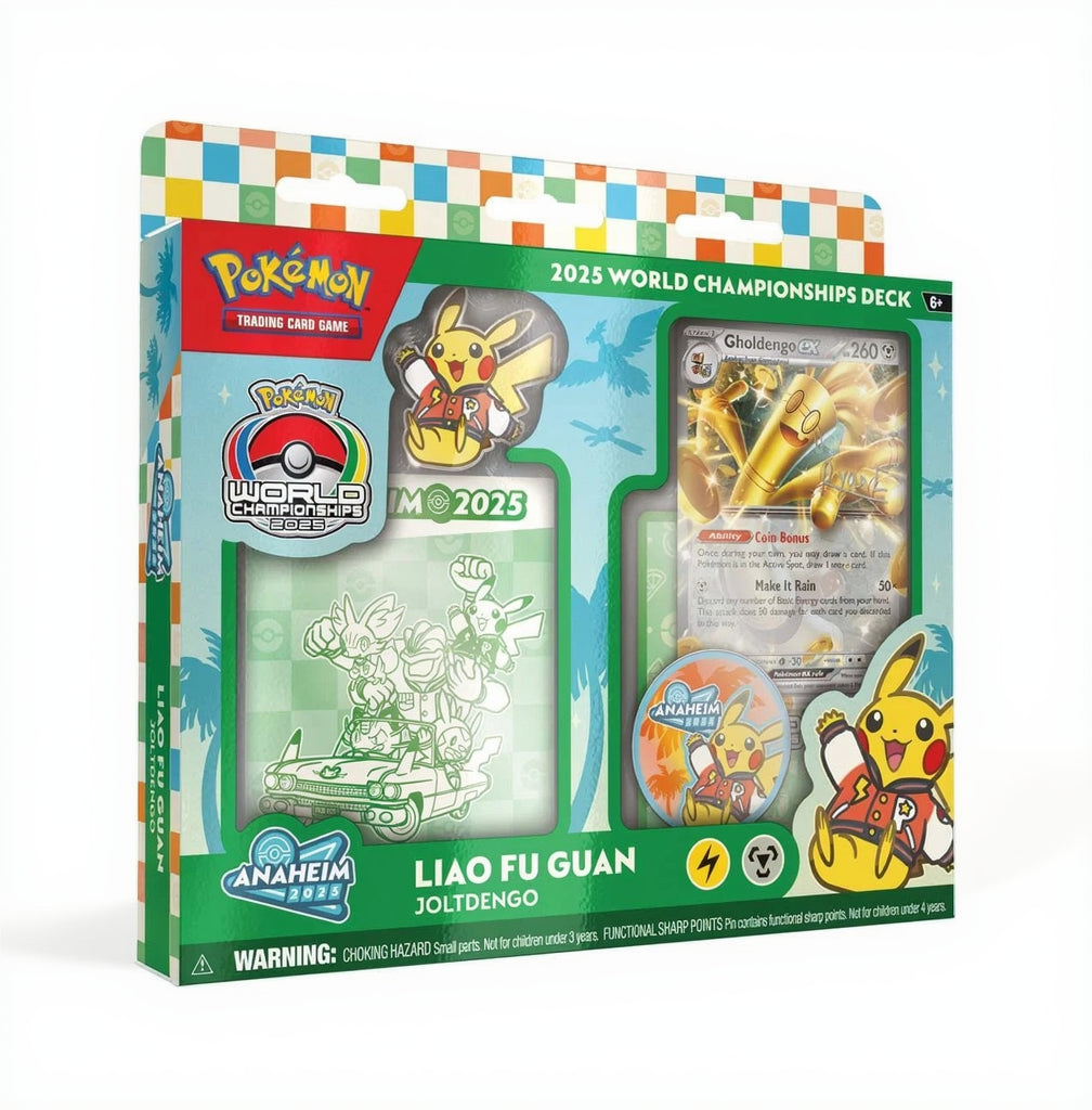 Pokémon TCG 2025 World Championships Deck – Liao Fu Guan / JOLTDENGO