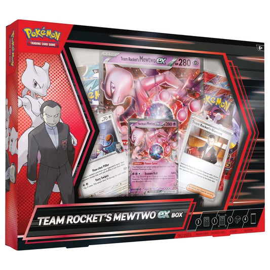 POKEMON TCG Team Rocket's Mewtwo EX Box