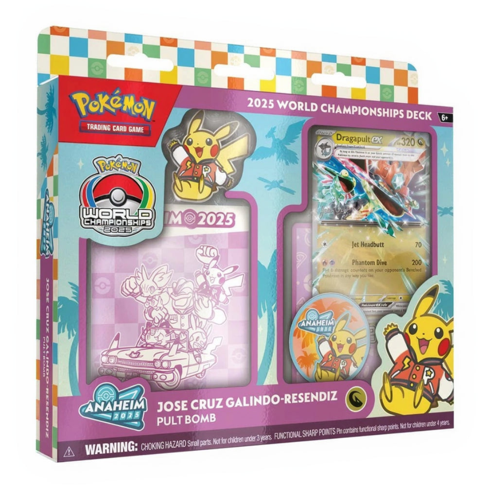Pokémon TCG 2025 World Championships Deck – Jose Cruz Galindo-Resendiz/PULT BOMB