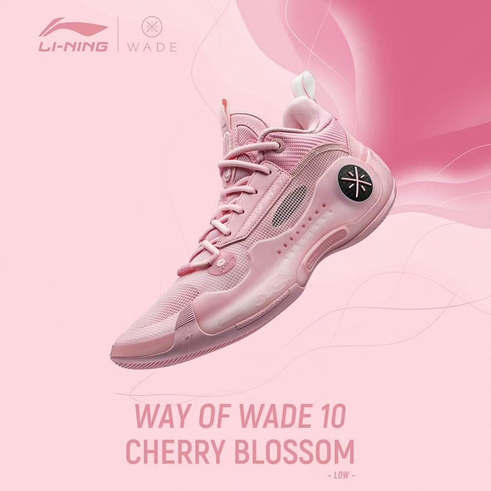 Li-Ning Way of Wade 10 Low Cherry Blossom – The Archive Store